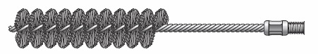 POWERS SDS+ ADHESIVE WIRE BRUSH 30MM / 28MM REO 